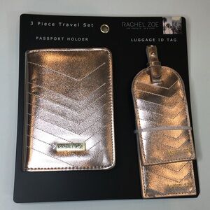 Rachel Zoe | Rose Gold Travel Set for your Bags